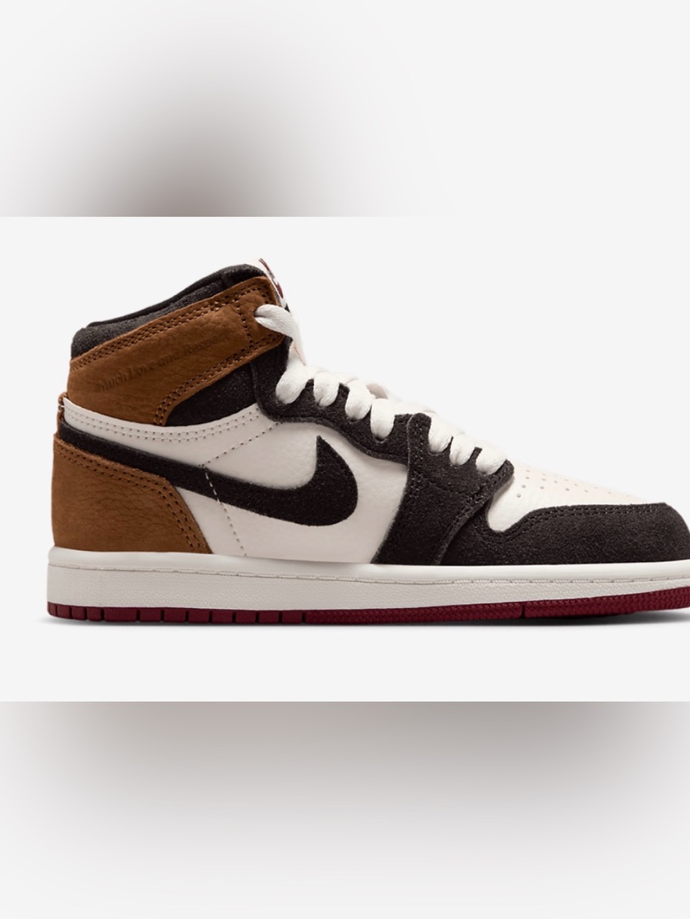 Jordan 1 Retro High OG "Love Letter" Little Kids' Shoes Nike Sz: 2Y